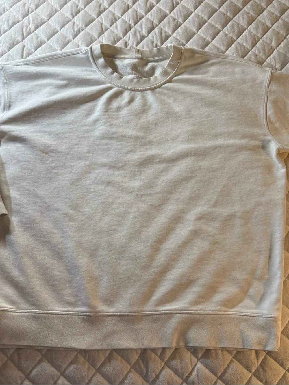 Lululemon Embossed Wordmark Oversized Crewneck Pullover Size 14